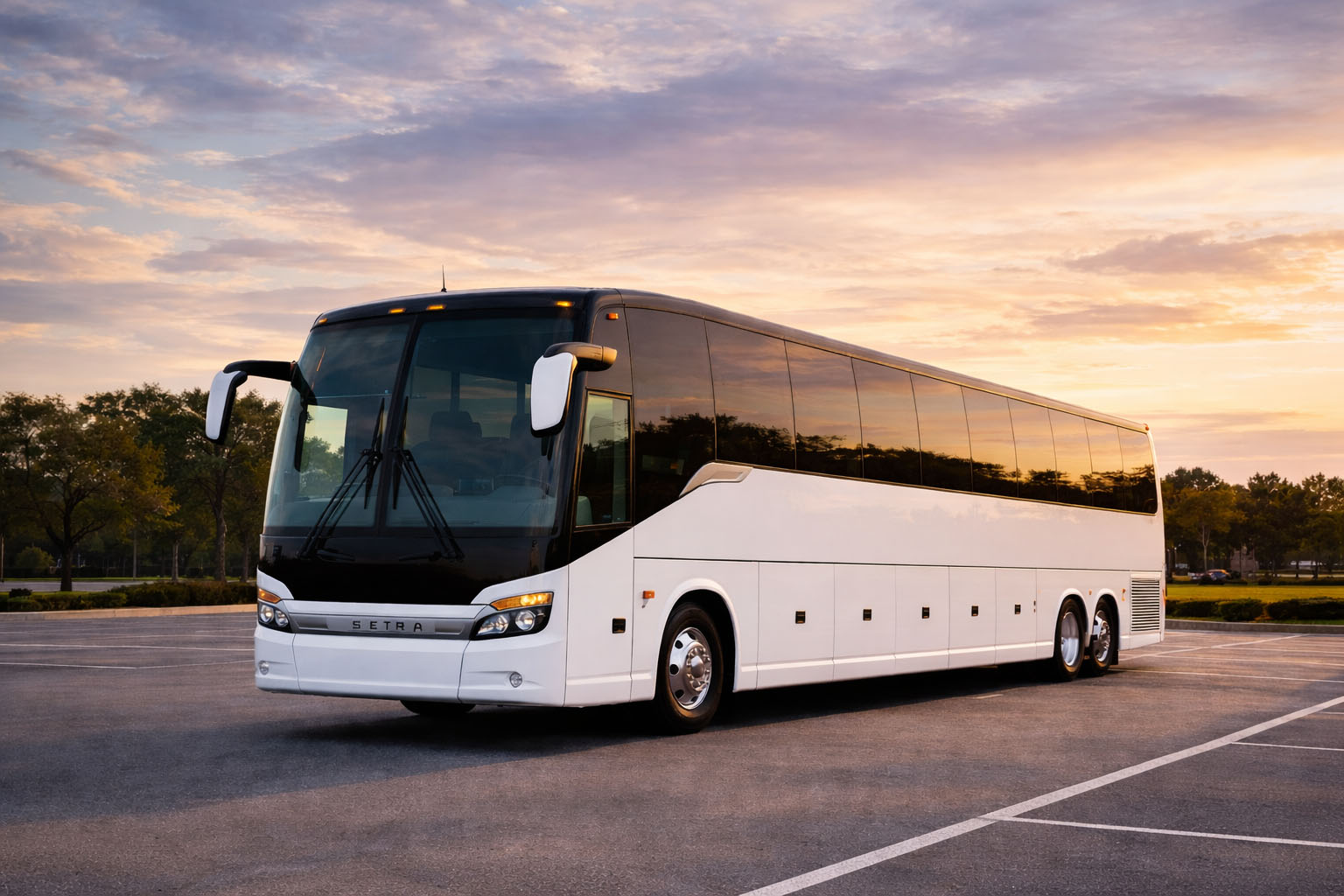 Denver coach bus exterior