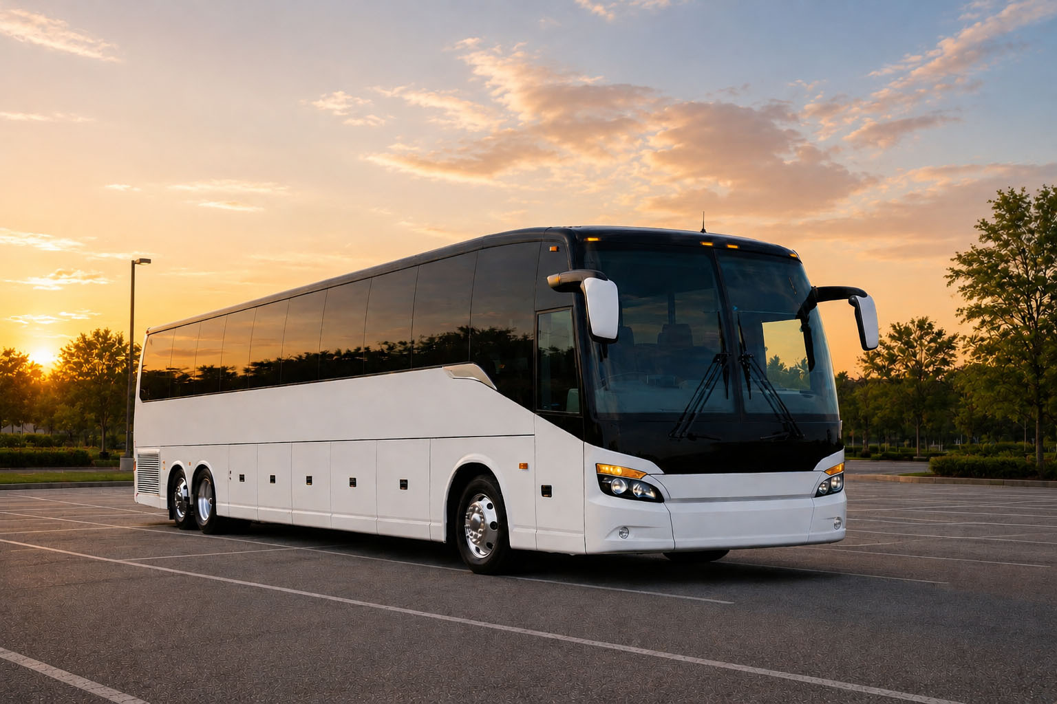 Denver coach bus exterior